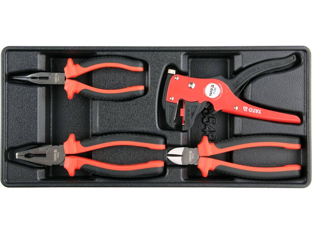 YATO YT-55464 SZERSZÁMSZEKRÉNY FOGÓ BETÉT, 4 DB