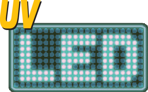 KIT LANTERNA LED YATO YT-08581 UV + OCHELARI