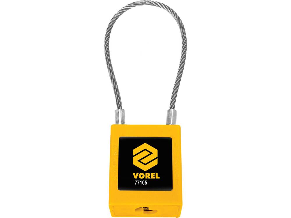 VOREL 77105 NEJLON VÉDŐLAKAT, ACÉLKÖTÉL