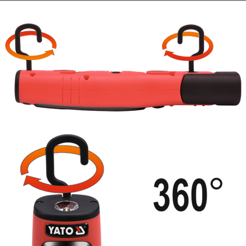 MŰHELYLÁMPA 3,5 W, YATO YT-085081 SMD, 330 LM