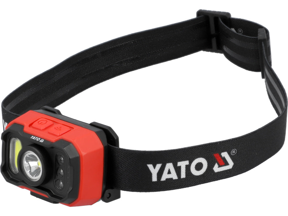 LAMPA FRONTALA CU YATO YT-085942 ACUMULATOR 1000LM, SENZOR DE MISCARE