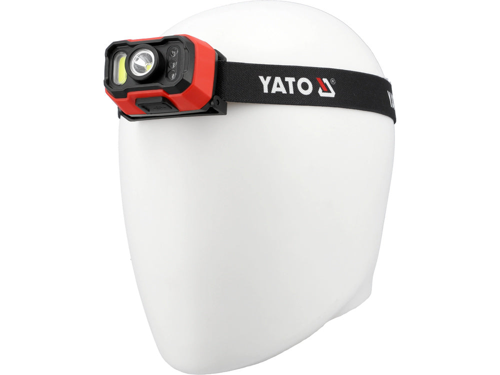 LAMPA FRONTALA CU YATO YT-085942 ACUMULATOR 1000LM, SENZOR DE MISCARE