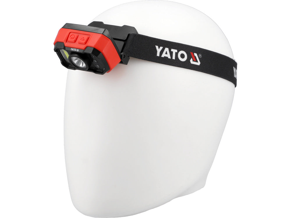 LAMPA FRONTALA CU YATO YT-085942 ACUMULATOR 1000LM, SENZOR DE MISCARE