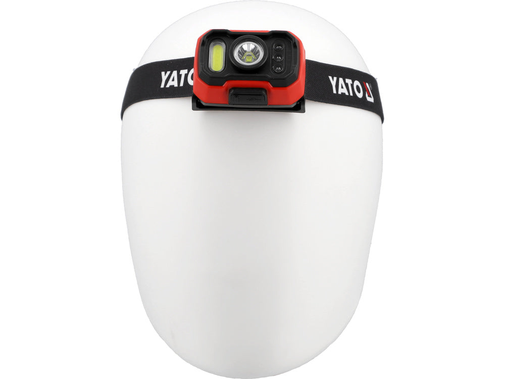 LAMPA FRONTALA CU YATO YT-085942 ACUMULATOR 1000LM, SENZOR DE MISCARE