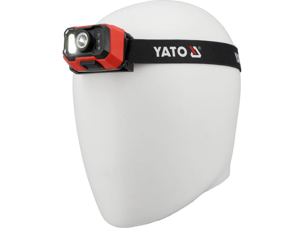 LAMPA FRONTALA CU YATO YT-085942 ACUMULATOR 1000LM, SENZOR DE MISCARE