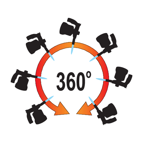 GÁZLÁMPA YATO YT-36720 PIEZO-ELEKTROMOS GYÚJTÁSSAL