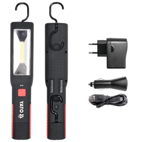LAMPA LED CU YATO YT-08504 ACUMULATOR LI-ION, 3.7 V, 250 LM