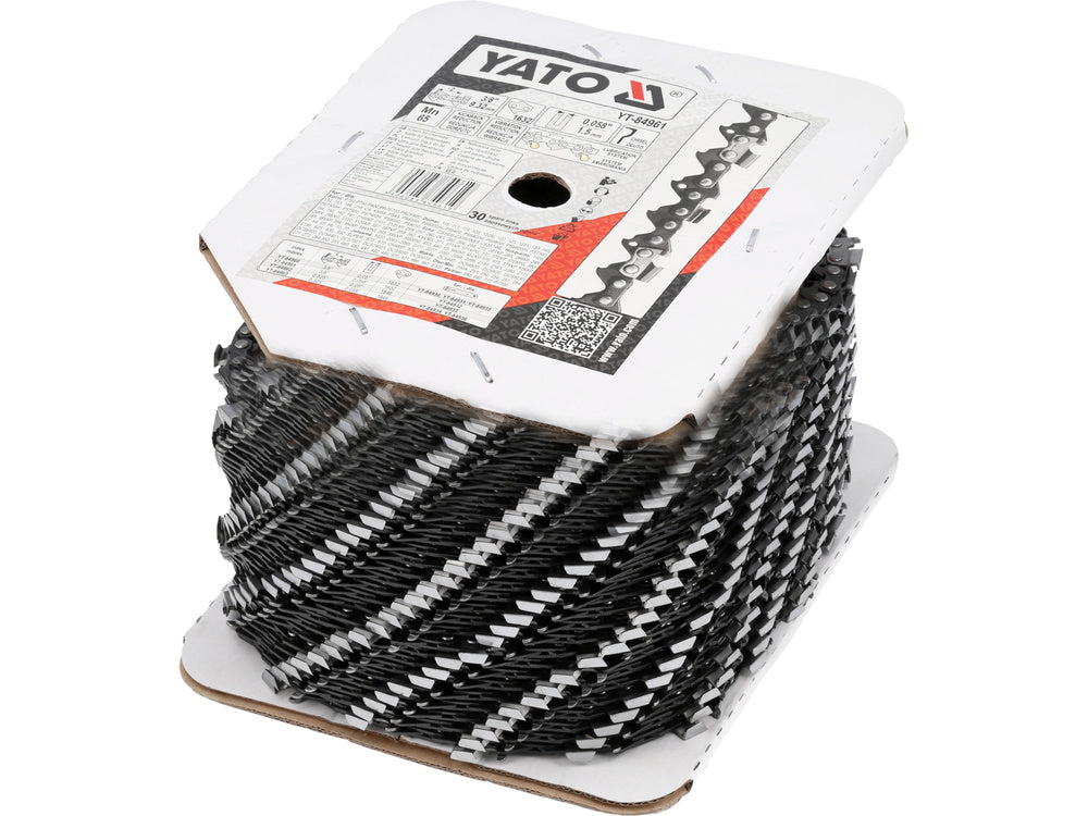 LÁNCFŰRÉSZ LÁNC, YATO YT-84961 1632 FOGÚ, 3/8, 1,5 MM