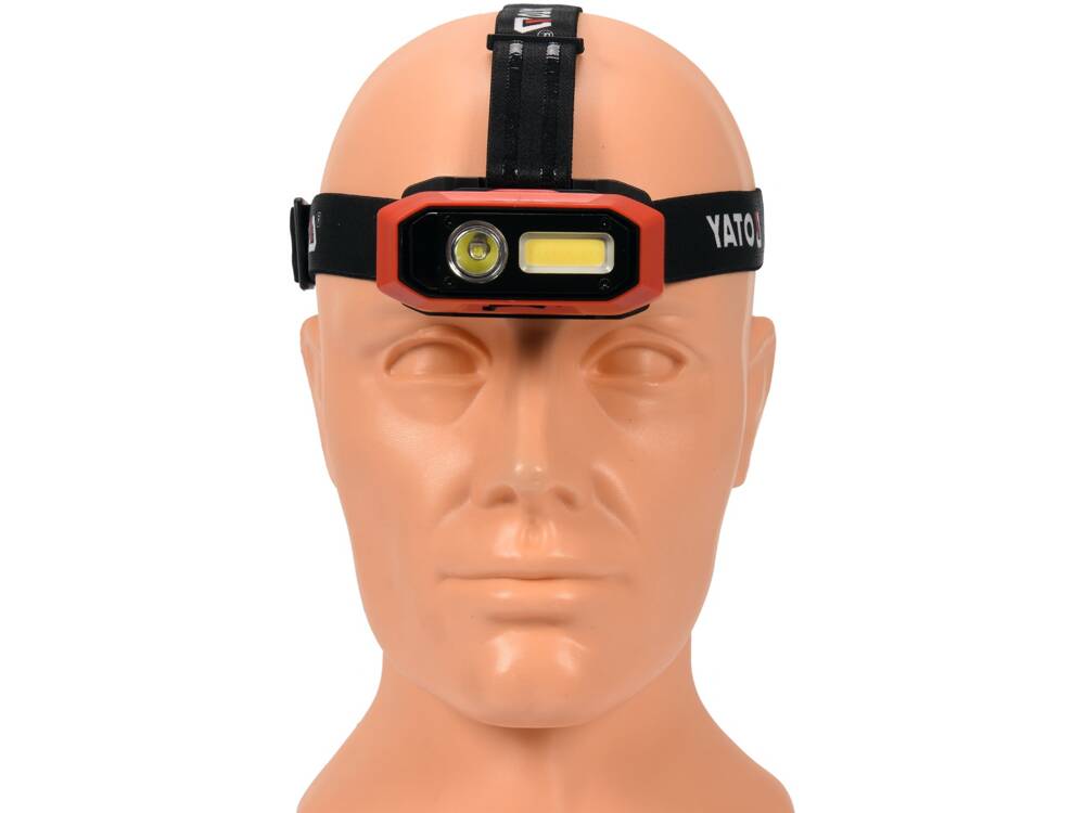 LANTERNA DE CAP YATO YT-08594 CU ACUMULATOR, 800LM,3.7V, 2200MAH