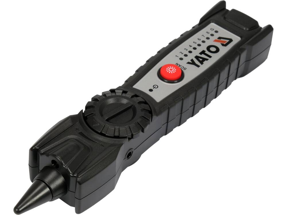 YATO YT-73137 HELYMEGHATÁROZÓ ÉS TESZTER RJ11 RJ45 HÁLÓZATI KÁBELEK ELLENŐRZÉSÉHEZ, ZAVARÁLLÓ