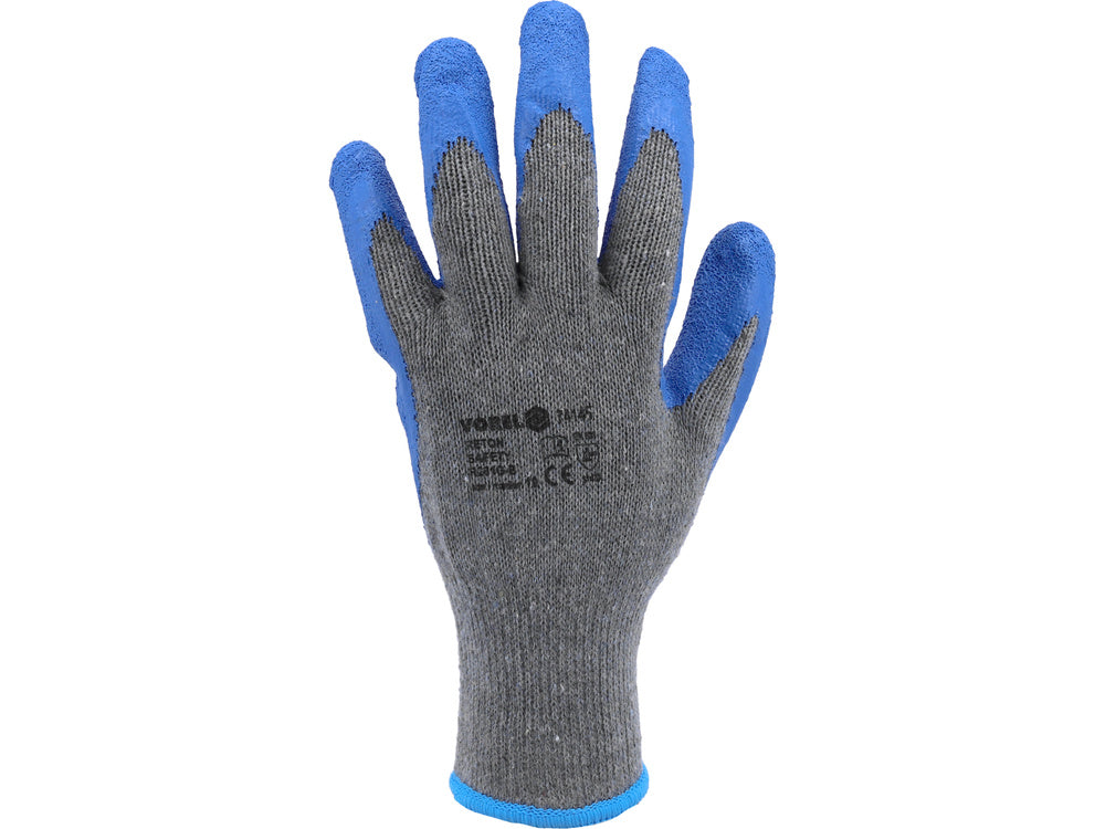 MANUSI CU PROTECTIE VOREL 74145 LATEX (12 PERECHI)