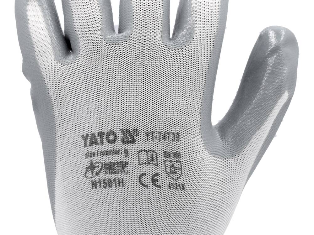 YATO YT-7474 GUMI MUNKAKESSZTYŰ, 10-ES MÉRET