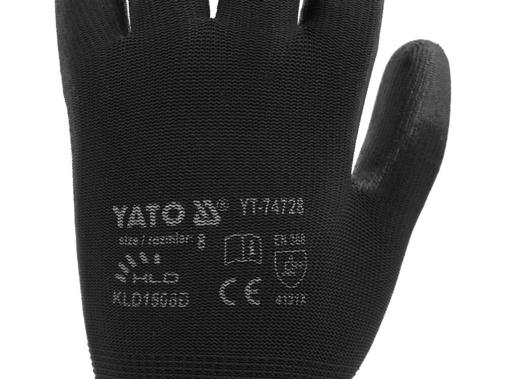 MANUSI DE LUCRU YATO YT-7473 NYLON, MARIMEA 10