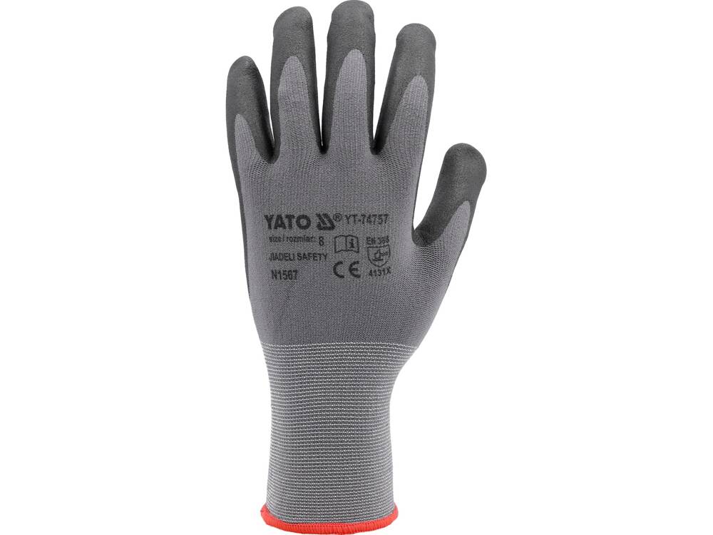 MANUSI DE PROTECTIE YATO YT-74758 DE NYLON, MARIMEA 9