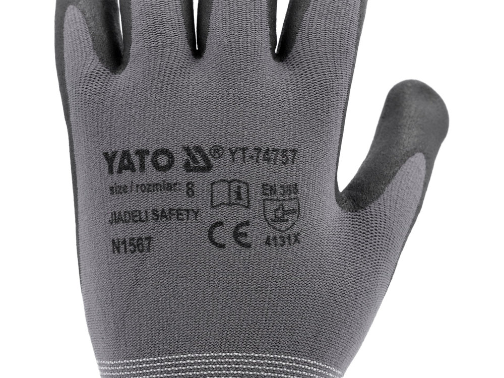 MANUSI DE PROTECTIE YATO YT-74758 DE NYLON, MARIMEA 9