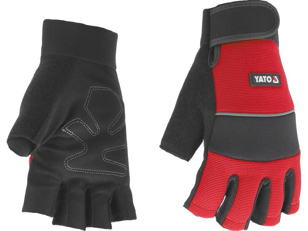 MANUSI FARA DEGETE, YATO YT-74661 MARIMEA 9, ROSU