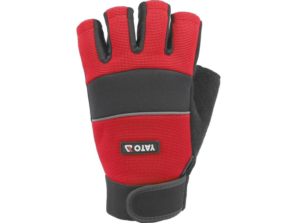 MANUSI FARA DEGETE, YATO YT-74661 MARIMEA 9, ROSU