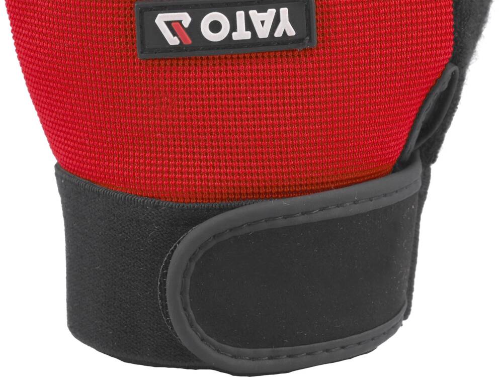 MANUSI FARA DEGETE, YATO YT-74661 MARIMEA 9, ROSU