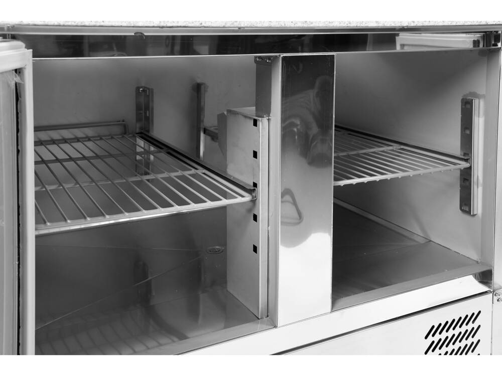 MÉLYHŰTŐASZTAL, 417L, YATO YG-05256 1795X700X950MM, 3 AJTÓS