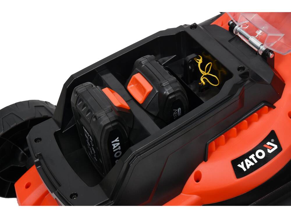 YATO YT-85220 FŰNYÍRÓ 36V=2X18V KÉSZLET (2 X 2.0AH)