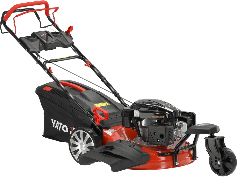 YATO YT-85545 FŰNYÍRÓ, BENZIN, ÖNJÁRÓ, 53CM, 3 KERÉK