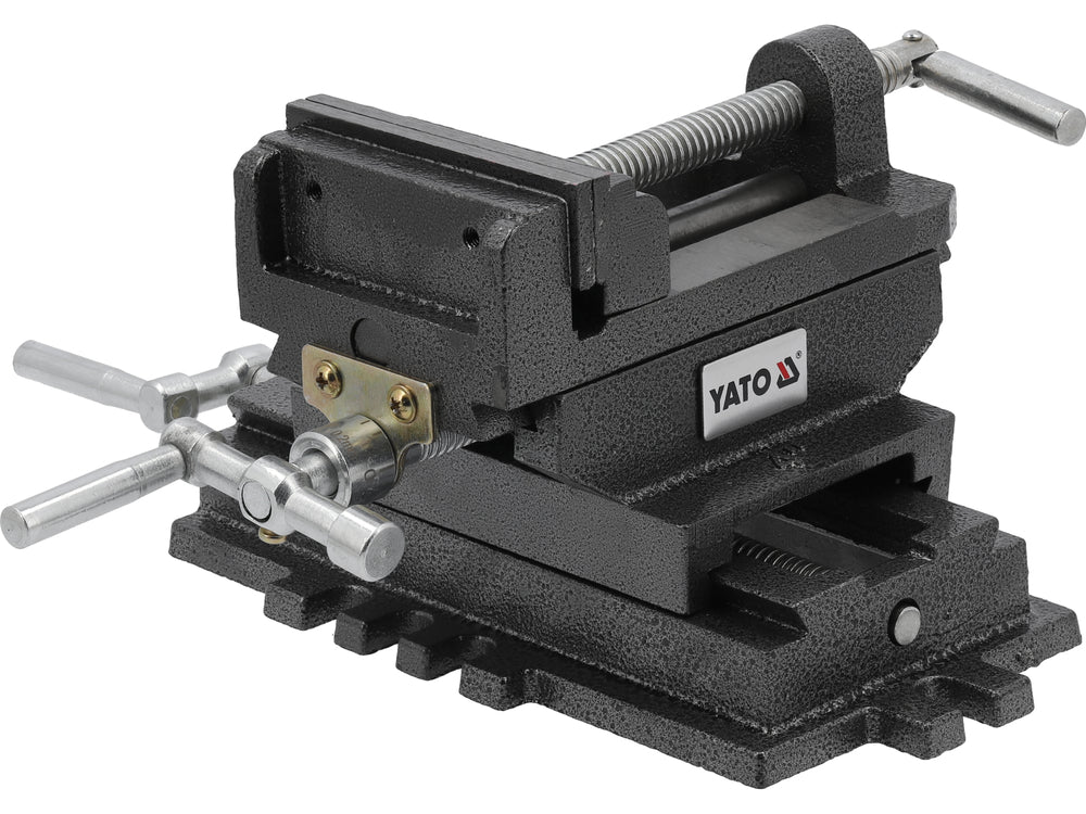 Kéttengelyes satu, 100 mm Yato YT-65075