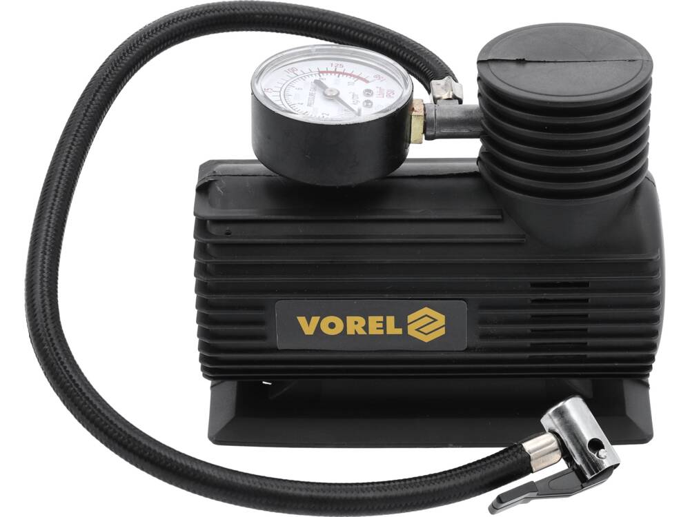 MINICOMPRESOR AUTO 12V, VOREL 82100 10ATM
