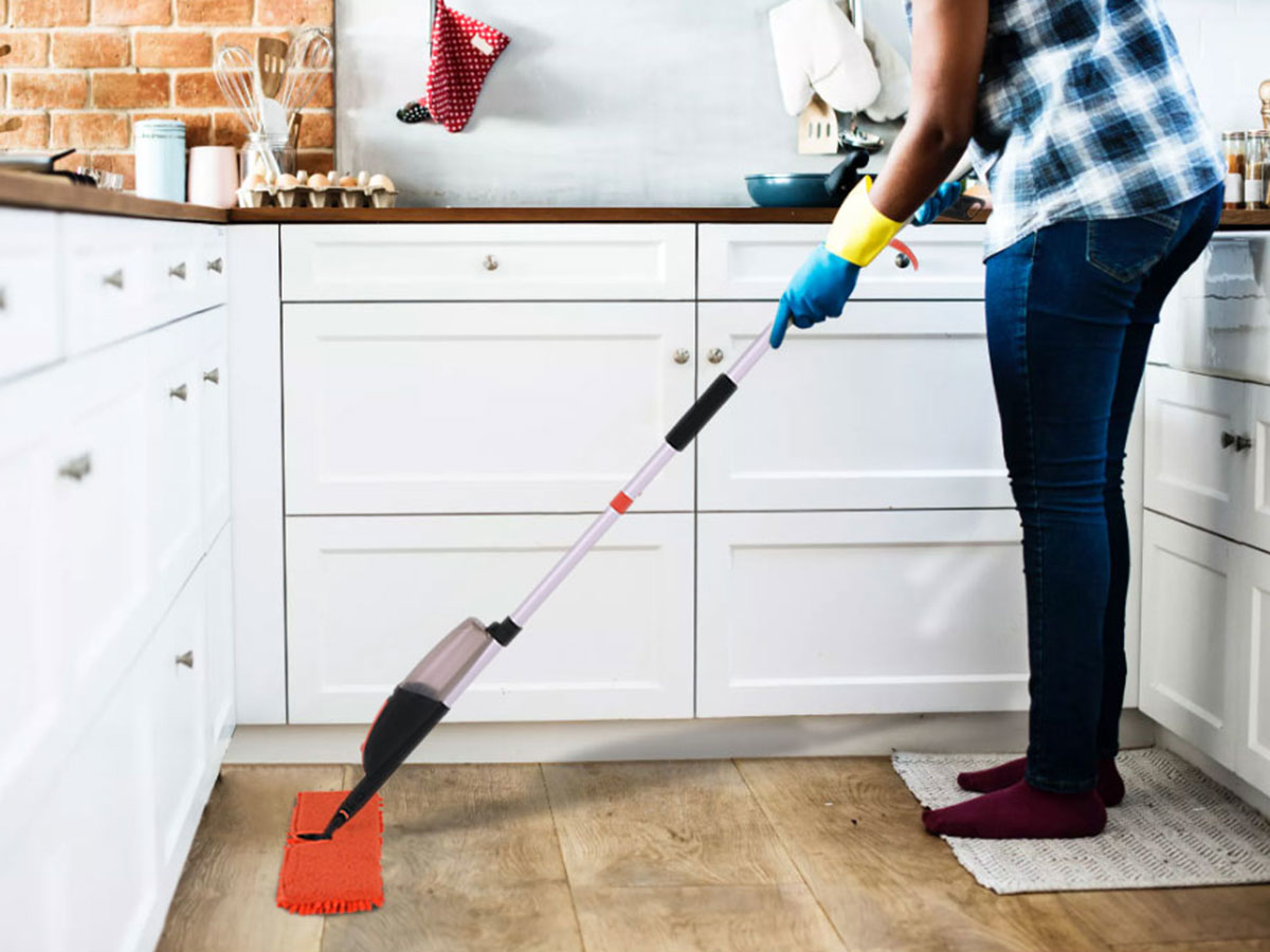 MOP CU PULVERIZARE, LUND 67161 2 X MICROFIBRE