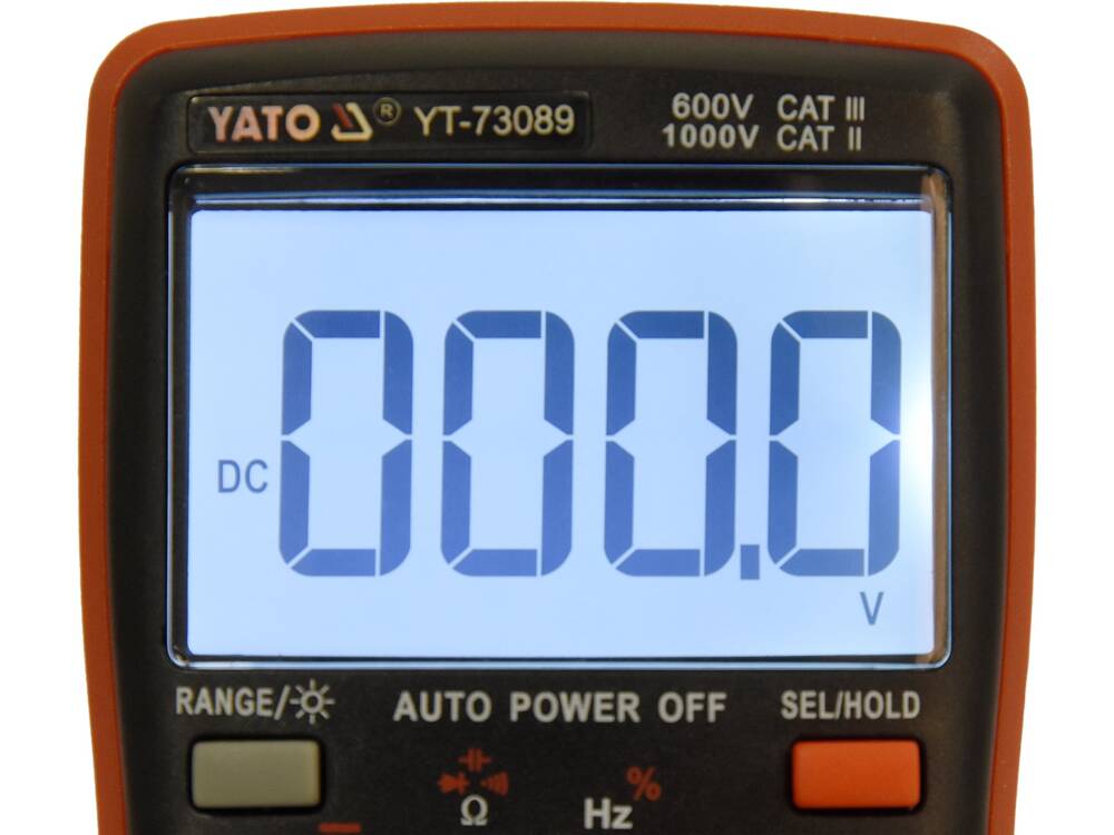 MULTIMETRU DIGITAL, LCD YATO YT-73089 9999