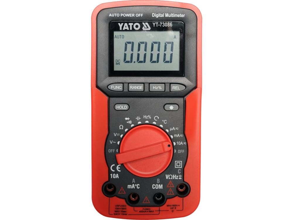 MULTIMETRU DIGITAL UNIVERSAL YATO YT-73086