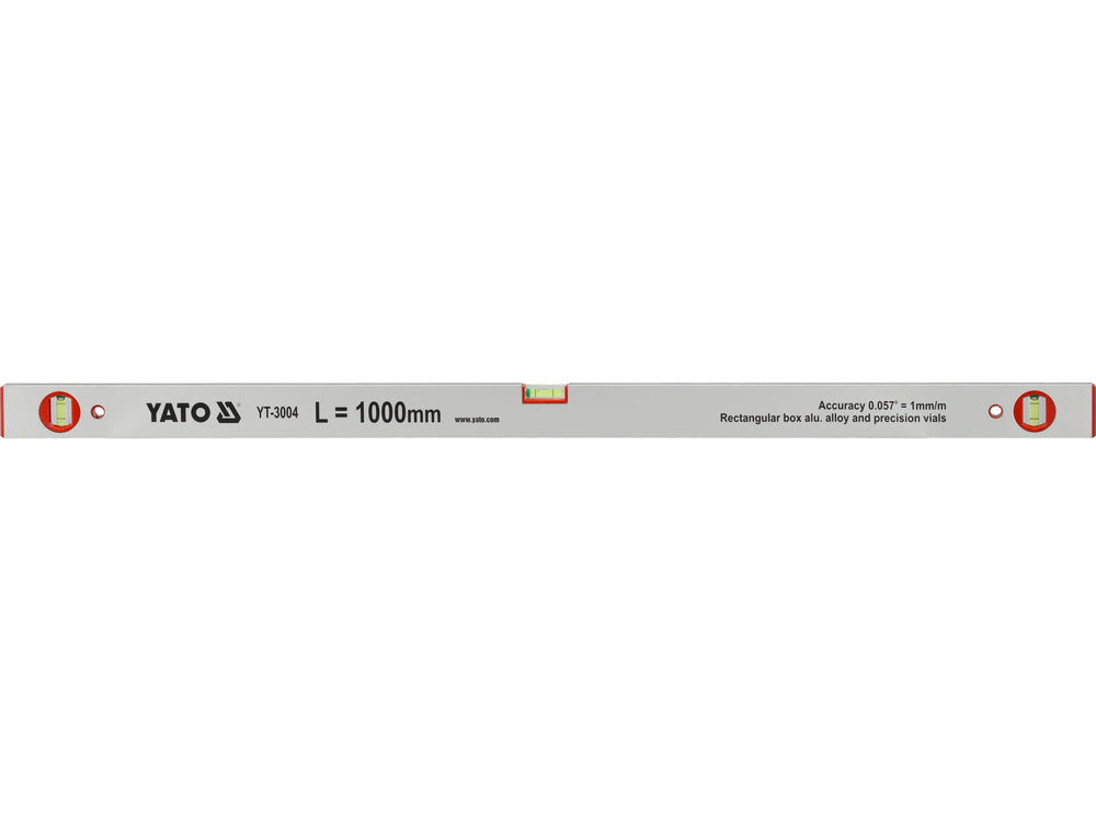 NIVELA ALUMINIU 1000MM, YATO YT-3004 3 BULE