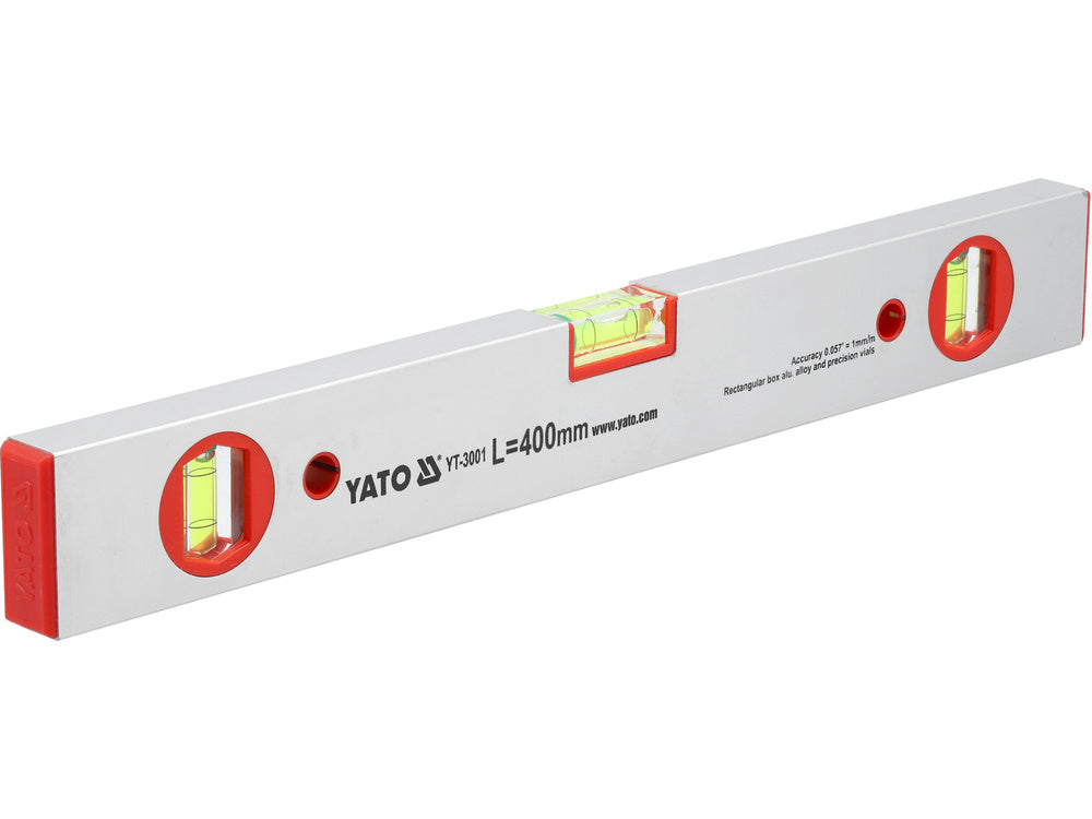 ALUMÍNIUM SZINT 400MM, YATO YT-3001 3 BUBORÉK