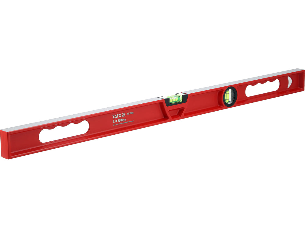 Nivela aluminiu magnetica YATO YT-30092, 800 mm, 3 bule - imagine 2