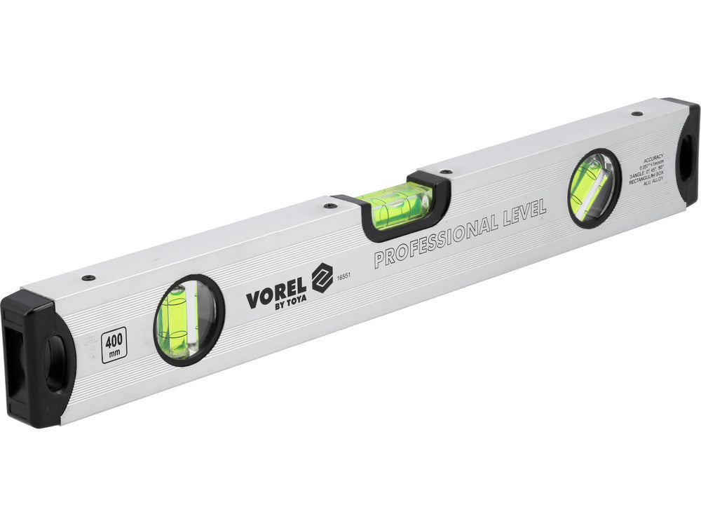 VOREL 16551 HÁROM JELZŐVEL RENDELHETŐ BUBORÉKOS MÉRTÉKMÉRŐ, 400 MM