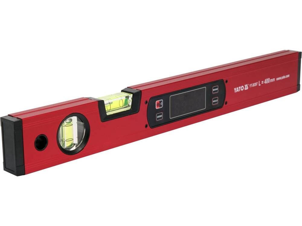 ELEKTRONIKUS SZINTMÉRŐ 400MM, YATO YT-30397 MÁGNESES