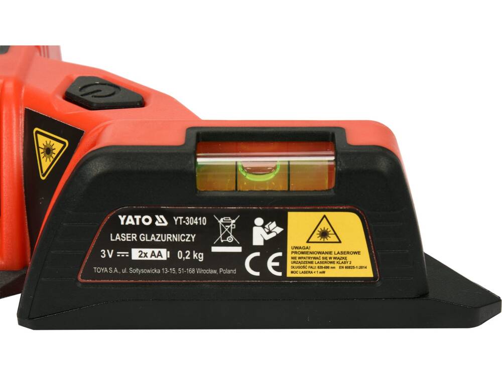 Lézeres vízmérték YATO YT-30410 kerámialapok pozicionálásához