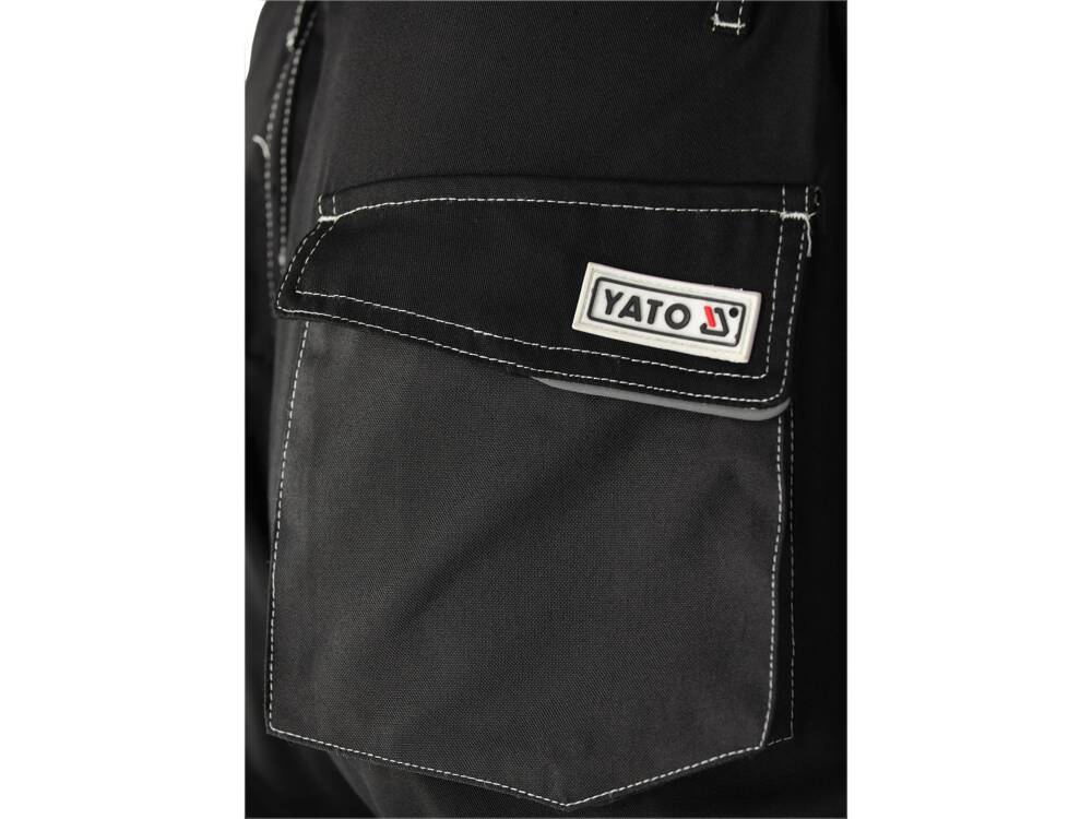 YATO YT-79440 MUNKANADRÁG ELASZTÁNNAL, FÉNYVISSZAVERŐ CSÍKOKKAL, S