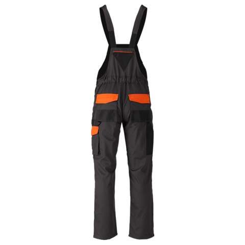 YATO YT-80914 MUNKANADRÁG MELLKASSAL, ANDEZIT, MÉRET, L/XL