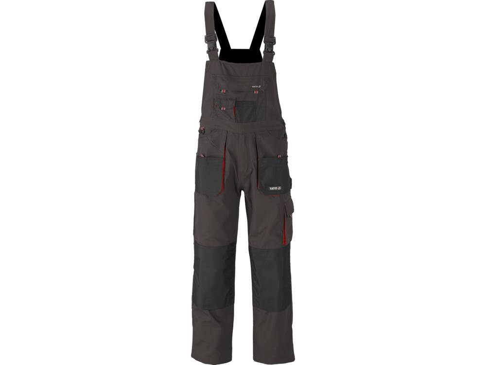 YATO YT-80157 MUNKANADRÁG MELLKASSAL, BAZALT, 2XL MÉRET