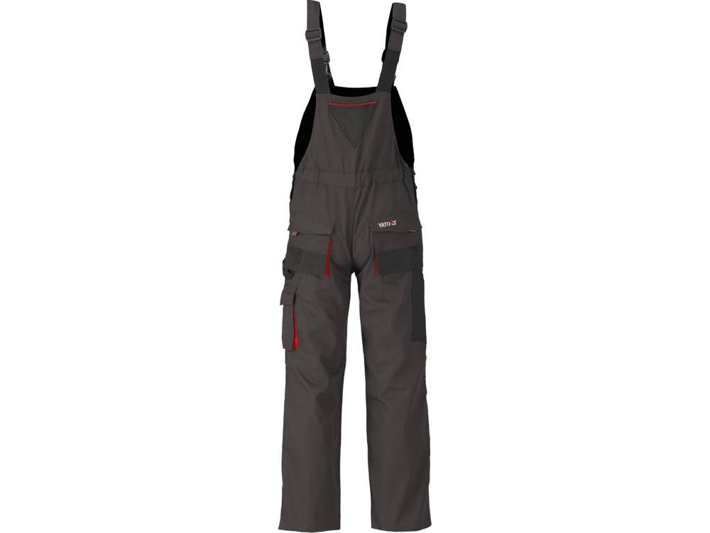 YATO YT-80157 MUNKANADRÁG MELLKASSAL, BAZALT, 2XL MÉRET