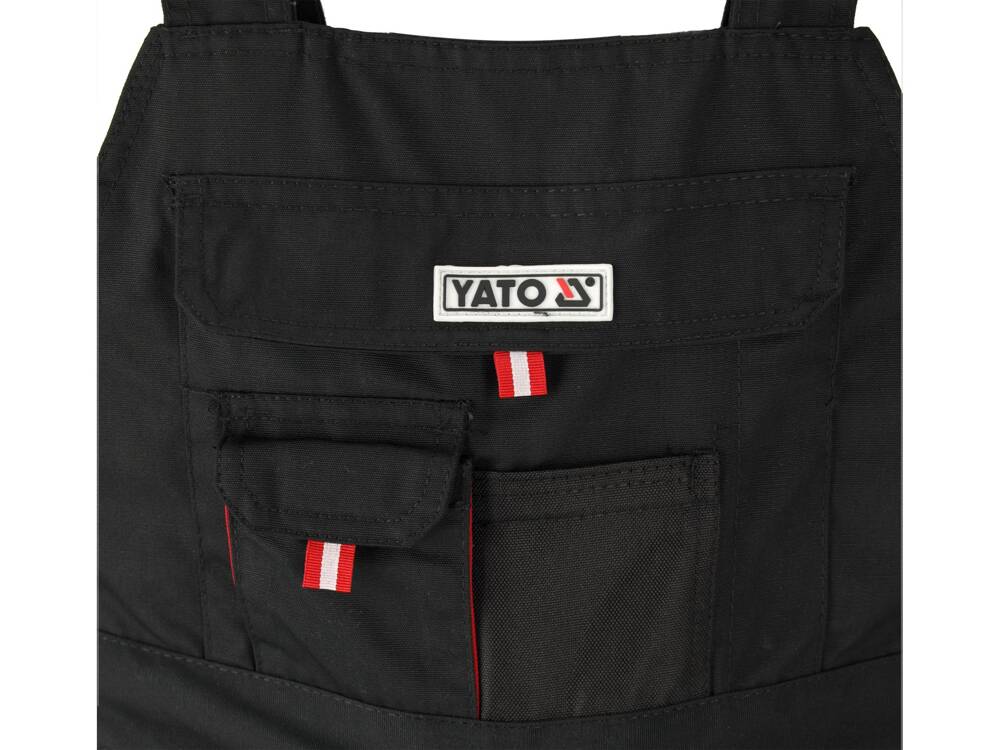 PANTALONI DE LUCRU YATO YT-8033 CU PIEPTAR, DUERO, MARIMEA XL