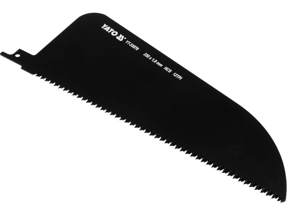 PANZA PENTRU FIERASTRAU YATO YT-33970 SABIE, 230MM, HCS, 12TPI, TAIETURI DREPTE