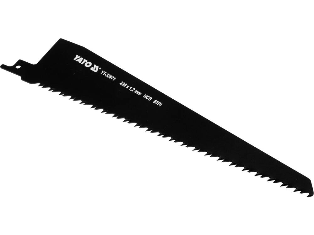 PANZA PENTRU FIERASTRAU YATO YT-33971 SABIE, 230MM, HCS, 6TPI, TAIETURI DREPTE