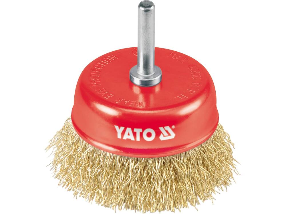 YATO YT-4750 FEJES KEFE 75 MM-ES HAJTÁSÚ, HULLÁMOS RÉZ BEVONATÚ DRÓTTAL