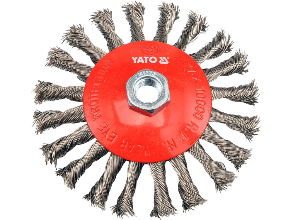 KEREK KEFE YATO YT-4764 ROZSDAMENTES ACÉL FÚRÓHOZ, 125 MM