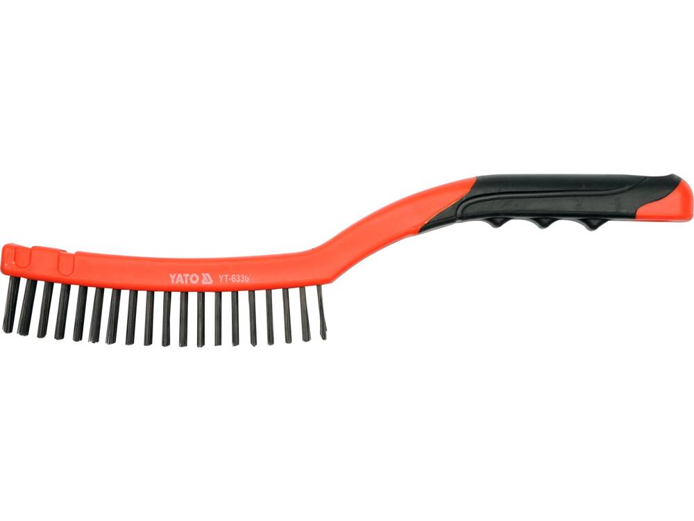 DRÓTKEFÉ YATO YT-6330 MŰANYAG NYÉL 3 SOR, 340MM