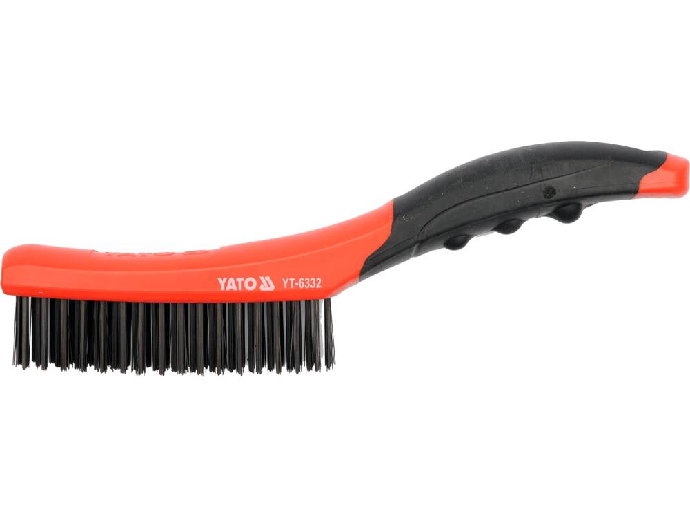 DRÓTKEFÉ YATO YT-6332 MŰANYAG NYÉL 4 SOR, 260MM