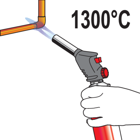 ÉGŐPISZTOLY YATO YT-36712 SPRAY PALACKHOZ