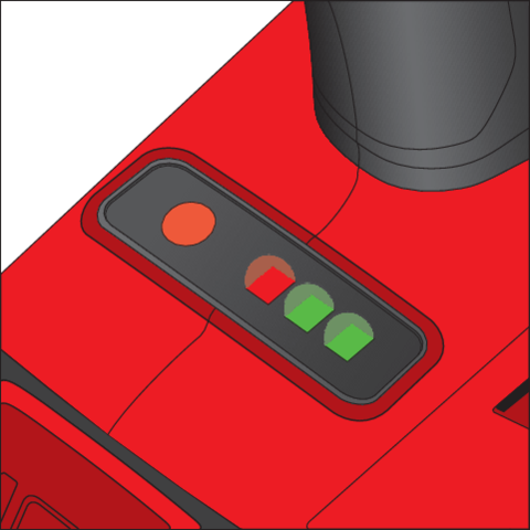 YATO ÜTVESZŰ PISZTOLY YT-828076 18V 3/4 2000NM, AKKUMULÁTOR NÉLKÜL