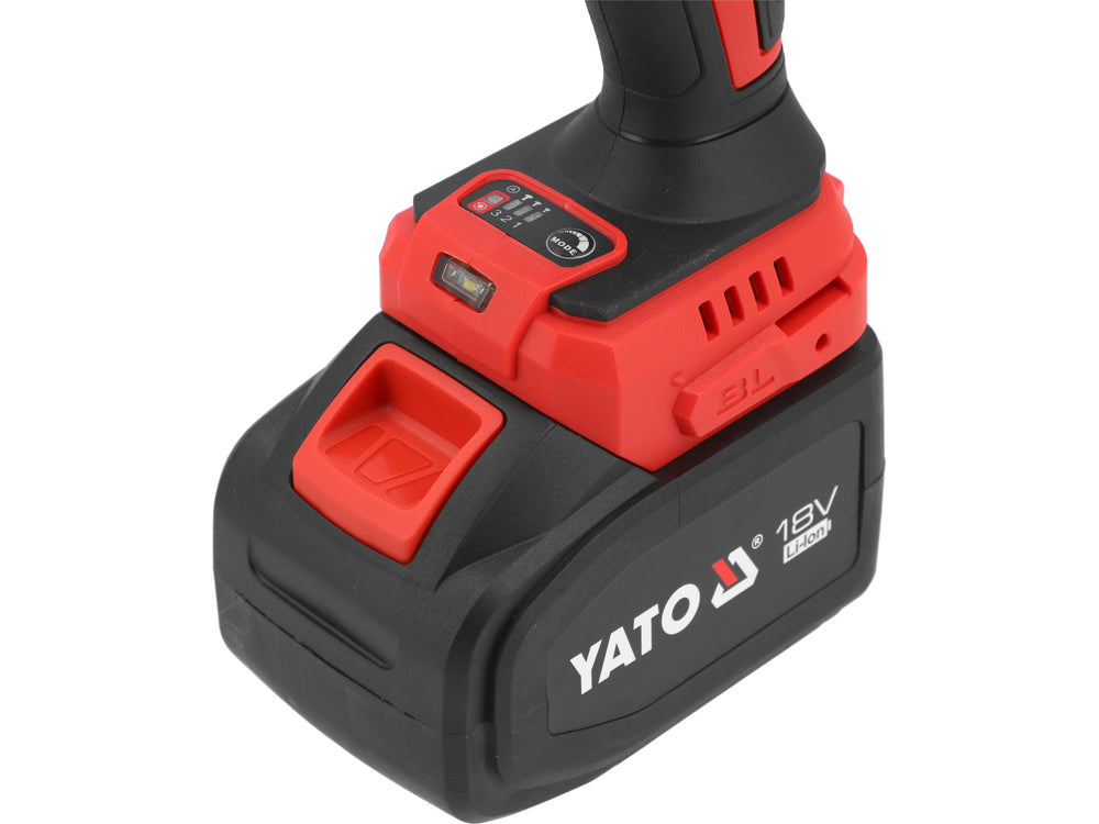 PISTOL DE IMPACT YATO YT-828073 18V 3/4 2400NM, 1X6AH